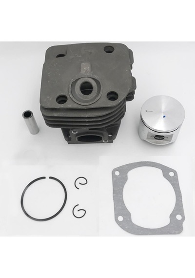 Kmtmak Husqvarna 365 Motorlu Testere Kare Boğaz Silindir Piston Conta 48mm Kesim Motoru Gömlek Piston