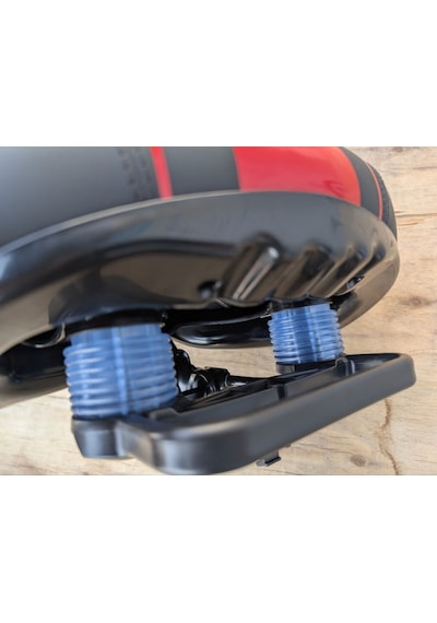 Heugers E-bike Sele Bisiklet Koltuğu Zr-comfort, 9 Yaylı, Ultra Geniş Ekstra Rahat Konforlu Ve Erg Siyah