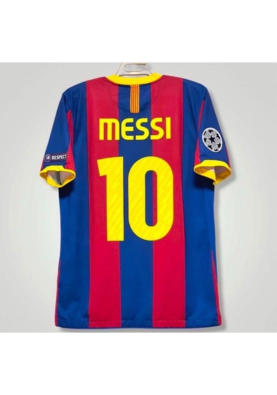 Fc Barcelona Messi 10 Futbol Forması Kırmızı Ve Mavi Çok Renkli