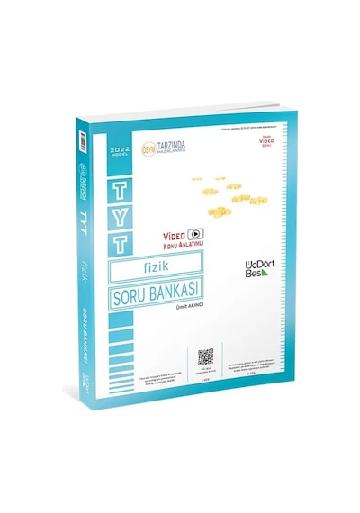 Tyt Fizik Soru Bankası Üç Dört Beş Yayınları N11.15422