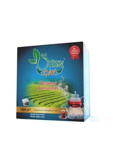 Özen Bergamot Aromalı Demlik Poşet Rize Çayı 1 KG