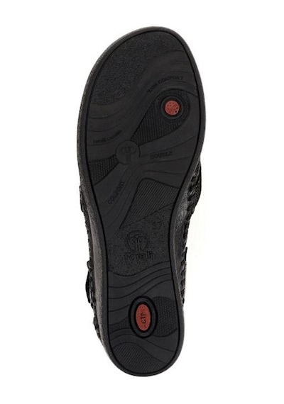 Forelli Sally Anatomik Kadın Sandalet Siyah 001