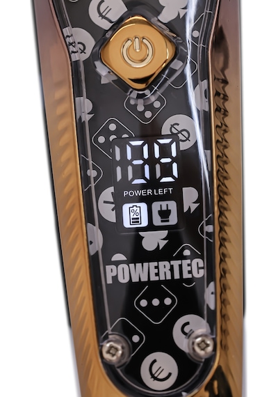 Powertec TR-5200 Wireless Şarjlı Profesyonel Saç Sakal Kesim  Makinesi