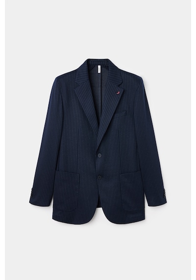 D's Damat Ds Damat Comfort Fit Lacivert Çizgili Takim Elbise 6hc05s210604m 101