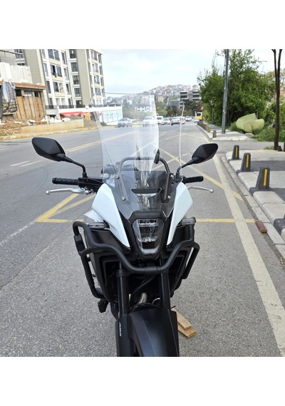 Motocam Honda Nx 500 Ön Cam 2025-2026 Model 48cm Şeffaf Renkli 4mm Uzun