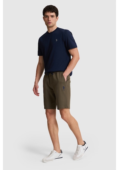 U.S. Polo Assn. U.s. Polo Assn. Erkek Koyu Haki Şort Örme 50322605-vr111 U.S. Polo Assn. U.s. Polo Assn. Erkek Koyu Haki Şort Örme 50322605-vr111