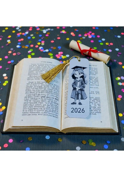 2026-mezuniyet-kız-kitap Ayracı 10 Lu