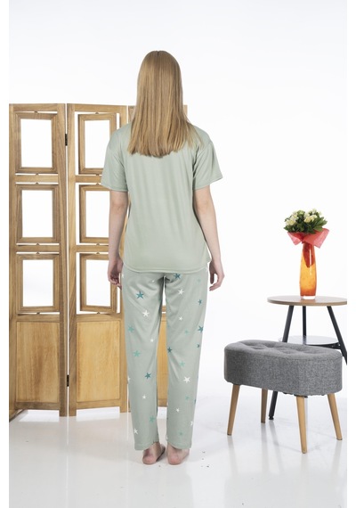Estiva 24139 Magic İdea Kadın Kısa Kol Pijama Takımı 001