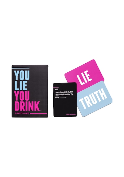 You Lie You Drink - Yalan Söyleyemeyen İnsanlar İçin İçme Oyunu Bir Parti Oyunu