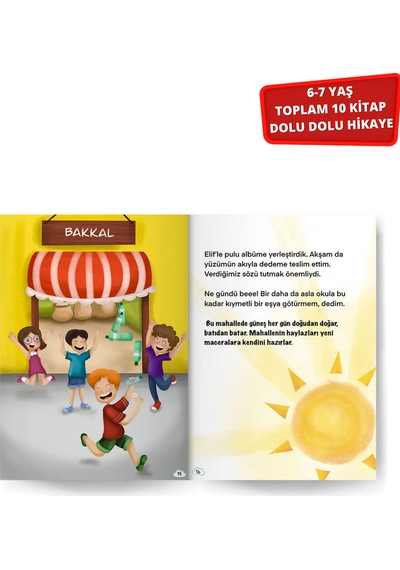 Mahallenin Haylazları Dolu Dolu 10 Kitap Hikaye Serisi