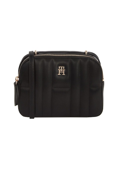 Tommy Hilfiger Th Femınıne Conv Camera Bag-8293 Black