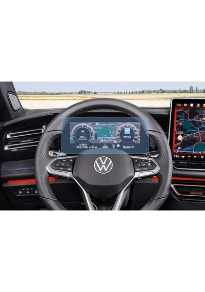 Volkswagen Tiguan 10.25 Inç Dijital Gösterge Uyumlu 9h Ekran Koruyucu 2024