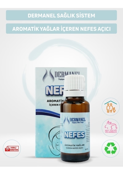 Dermanel Aromatik Yağlar İçeren Nefes Açıcı 20 ML