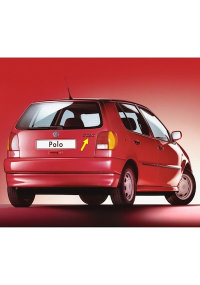 Vw Polo Hb Hatchback 1994-00 Bagaj Kapağı Polo Yazısı 6N0853687E