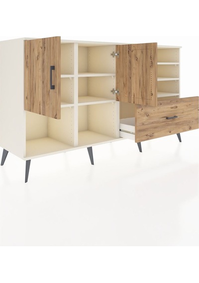 Kronos Konsol 7 Raflı Tek Çekmeceli 2 Kapaklı 176x59x99 Aytaşı-ça Aytaşı-çam Kronos Konsol 7 Raflı Tek Çekmeceli 2 Kapaklı 176x59x99 Aytaşı-ça Aytaşı-çam