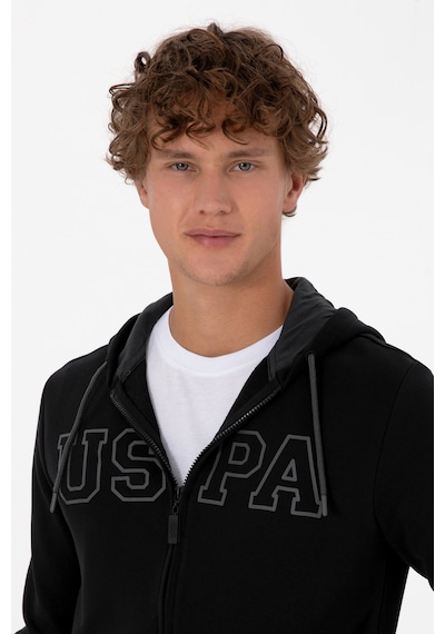 U.s. Polo Assn. Erkek Siyah Hırka Örme 50313719-vr046 Siyah