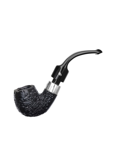 Peterson Deluxe System Sandblasted 20s 9mm. Filtreli Akrilik Saplı Pipo 206403
