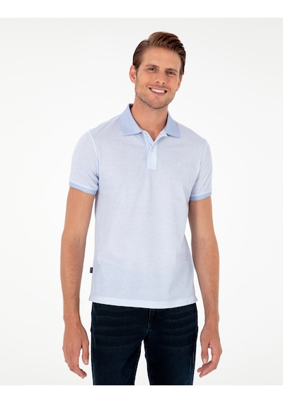 Pierre Cardin Erkek Açık Mavi Tişört 50288926-vr003 Açık Mavi