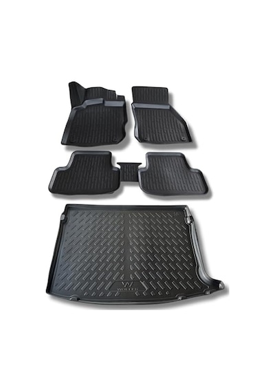 Wöller Volkswagen Taigo Paspas Bagaj Havuzu Set 2022 Sonrası 3d Ultraflex Set Açık Bej