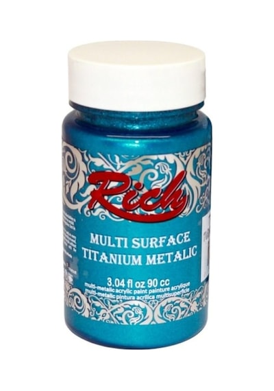 Rich Multi Surface Titanium 2572 Turkuaz Metalik 90 Cc