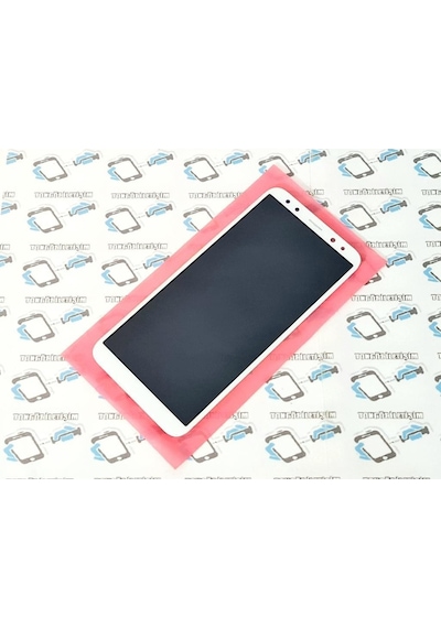 Tkgz - Mate 10 Lite Rne-L01 Lcd Ekran Dokunmatik (Çıtalı) (548935189) Beyaz