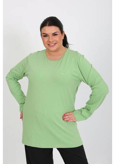 Akbeniz Kadın Büyük Beden Uzun Kol Penye Pijama Takımı Fıstık Yeşili 202408 Yeşil Akbeniz Kadın Büyük Beden Uzun Kol Penye Pijama Takımı Fıstık Yeşili 202408 Yeşil