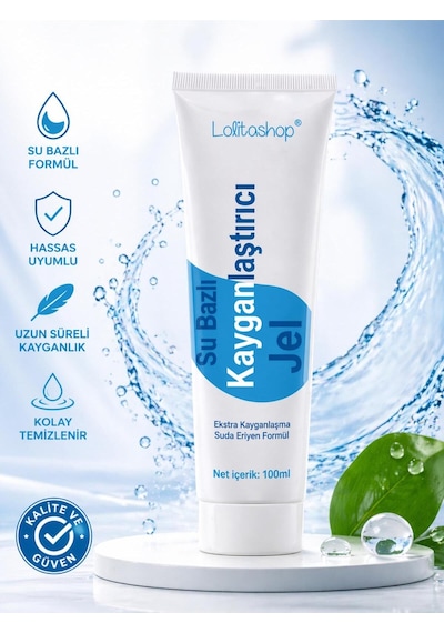 Su Bazlı Aromasız Ekstra Kayganlaştırıcı Jel 100 Ml Sade Kokusuz Kayganlaştırıcı Jel