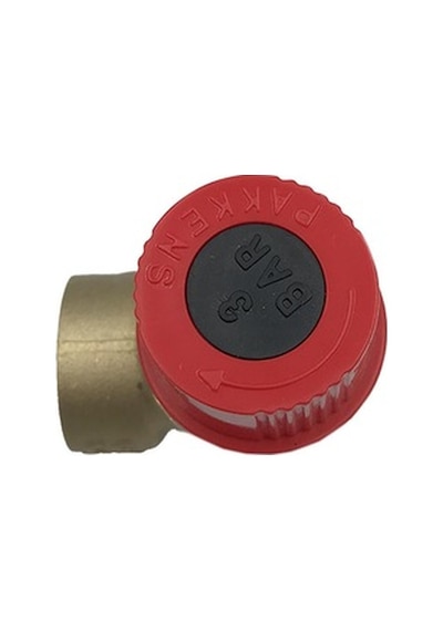 Pakkens Emniyet Ventili (Dişi) Dn15 3 Bar 1/2''