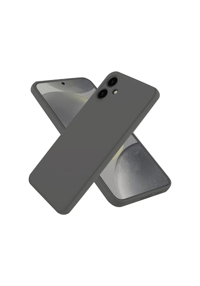 Galaxy A06 Kılıf First Silikon - Gri