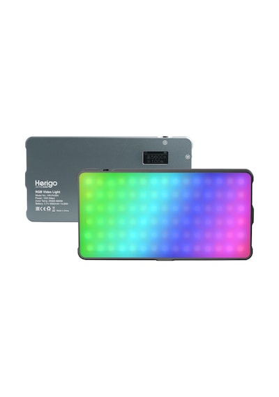 Herigo Hr-ph004 Rgb Led Video Işığı 2500-9900k Vlog Işığı