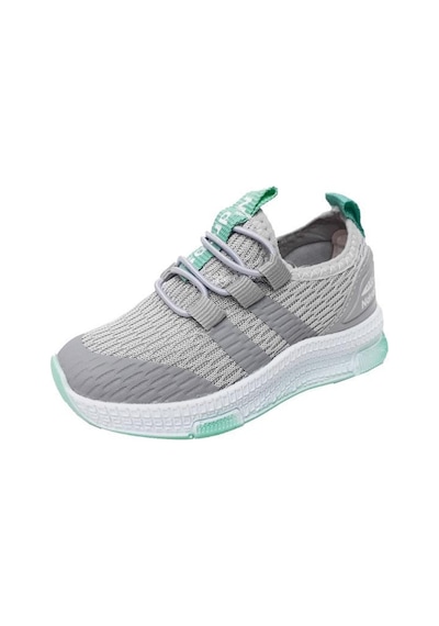 Ndrops 02-22 Bebek Sneakers Aqua Ayakkabı Buz Su Yeşili Gri