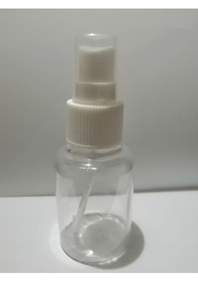60ml Şeffaf Plastik Şişe+sprey Başlık,dezenfektan Şişesi,medikal Şişe,boş Şişe,50 Adet