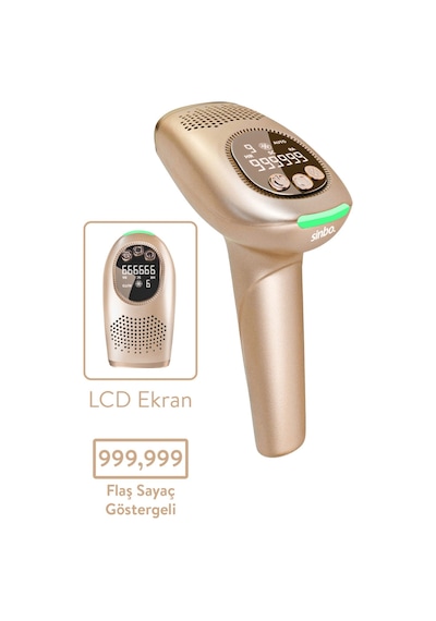 Sinbo Sel - 6044 Lazer Epilatör Gold
