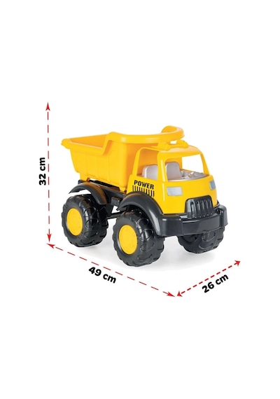 Mey İthalat 06 522 Power Kamyon Sarı - Oyuncak
