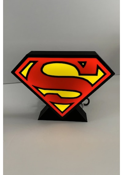 Superman Dekoratif Gece Lambası Çok Renkli