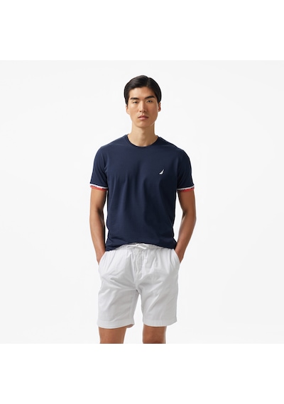 Nautica Erkek Lacivert Regular Fit T-shirt Düz V55225t Lacivert