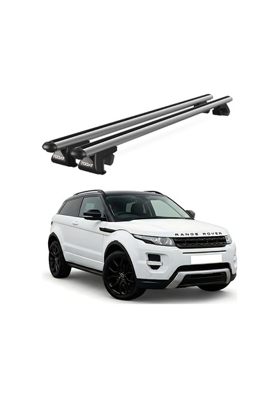 Venüs Land Rover Evoque 3d 2011-2018 Uyumlu Gri Ara Atkı Port Bagaj Tavan Barı