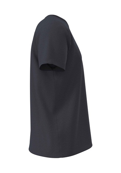 Calvin Klein Erkek Marka Logolu Pamuklu Bisiklet Yakalı Nem Emici Kumaşlı Şık Görünümlü Günlük Kullanıma Uygun Mavi T-shirt 000nm2748e Ccı