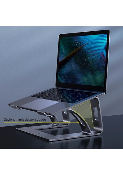 Ally Mc Ls653 Premium Ergonomik Alüminyum Laptop-bilgisayar Standı- 5775