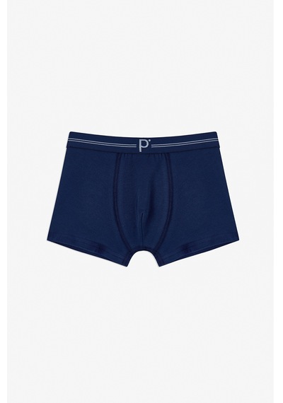 Penti Erkek Çocuk 3 lü Koyu Mavi Tonlu Boxer