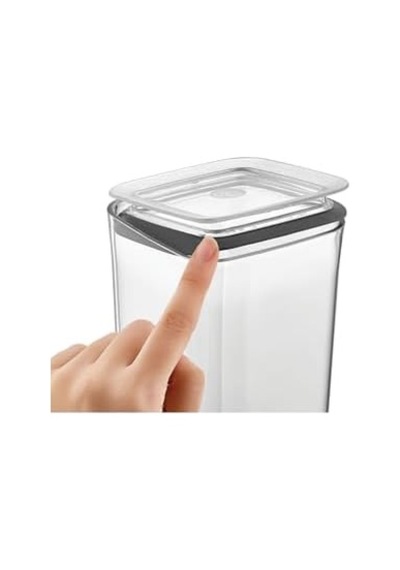 Sude Kare Saklama Kabı 3 X 2 Litre, Şeffaf