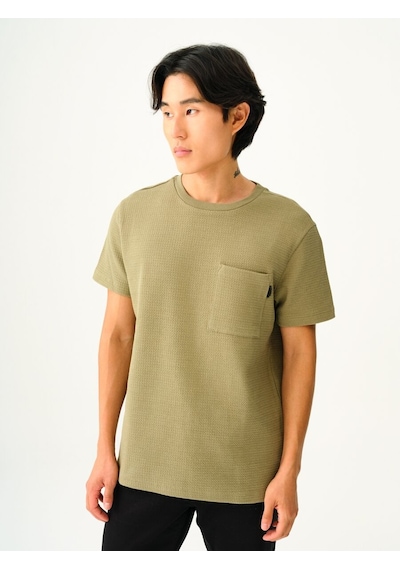 LOFT Regular Fit Erkek Tshirt K.kol Lf2037094 Q1.v1 Haki