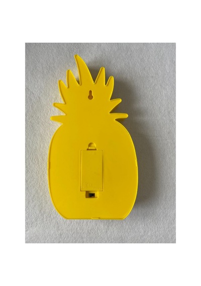 Ananas Figürlü Led Lamba Sarı Renk Çok Renkli