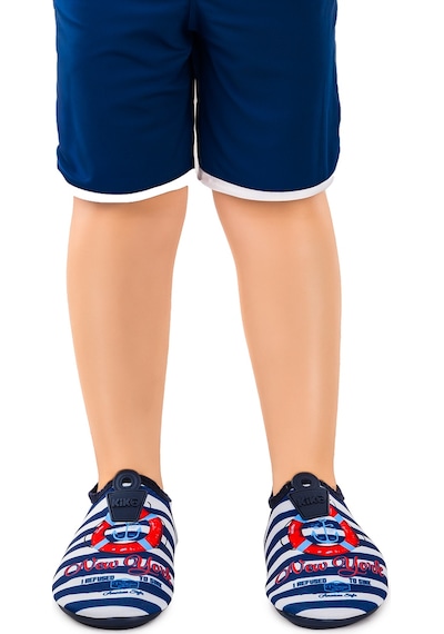 Kiko Kids Newyork Havuz Plaj Erkek Çocuk Deniz Ayakkabısı 7562 Lacivert Lacivert