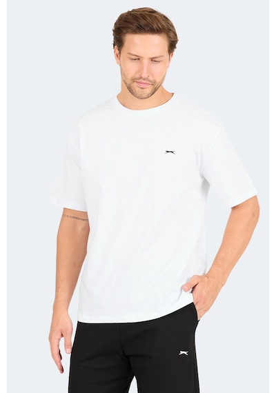 Slazenger Karnen In Oversize Erkek Baskılı Beyaz Tişört Beyaz Slazenger Karnen In Oversize Erkek Baskılı Beyaz Tişört Beyaz