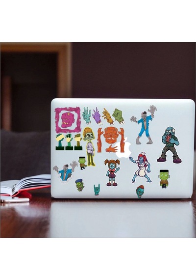 Şeytan Sitcker Set-1 10 Parça Telefon, Tablet, Defter, Laptop Sticker