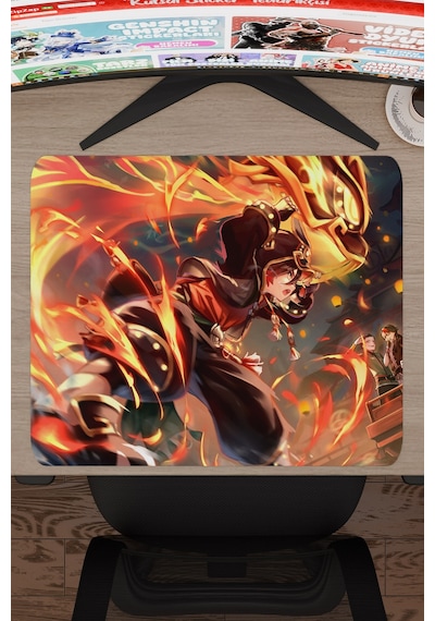 Gaming Genshin Impact Anime Gacha V1 - 48x40 Xl Gaming Mouse Pad Fare Altlığı