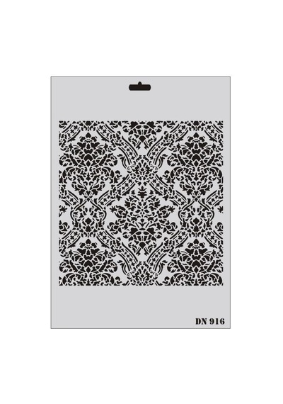 Mey İthalat Rich Dantel Seri Dn-916 Stencil 35x25 Cm