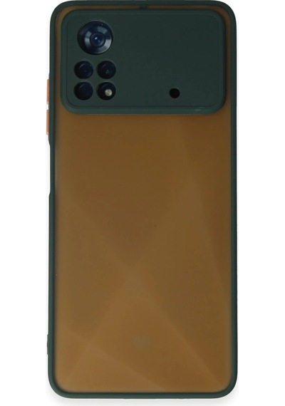 Cosmotex Newface Xiaomi Poco X4 Pro 5g Kılıf Montreal Silikon Kapak - Yeşil