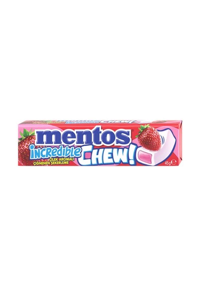 İncredıble Chew Çilek Aromalı Çiğnenen Şekerleme 45 G 20 Adetli